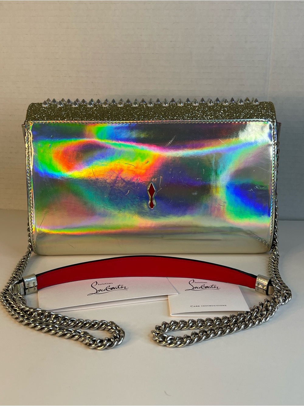Christian Louboutin Paloma Clutch Crossbody Bag - Picture 3 of 16